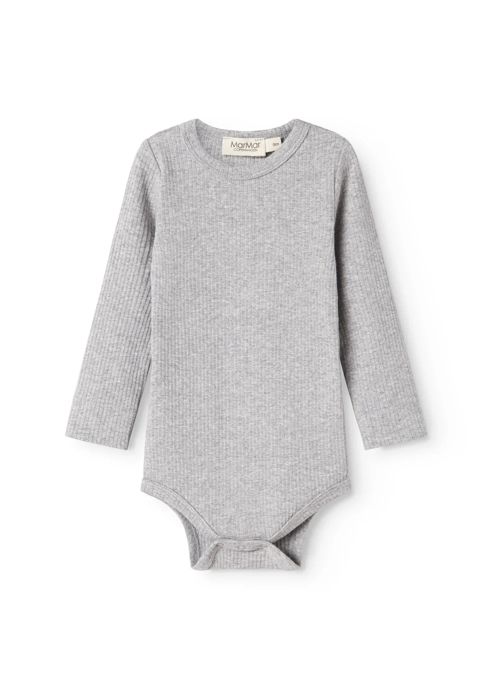 PLAIN ROMPER MODAL - LIGHT GREY MELANGE