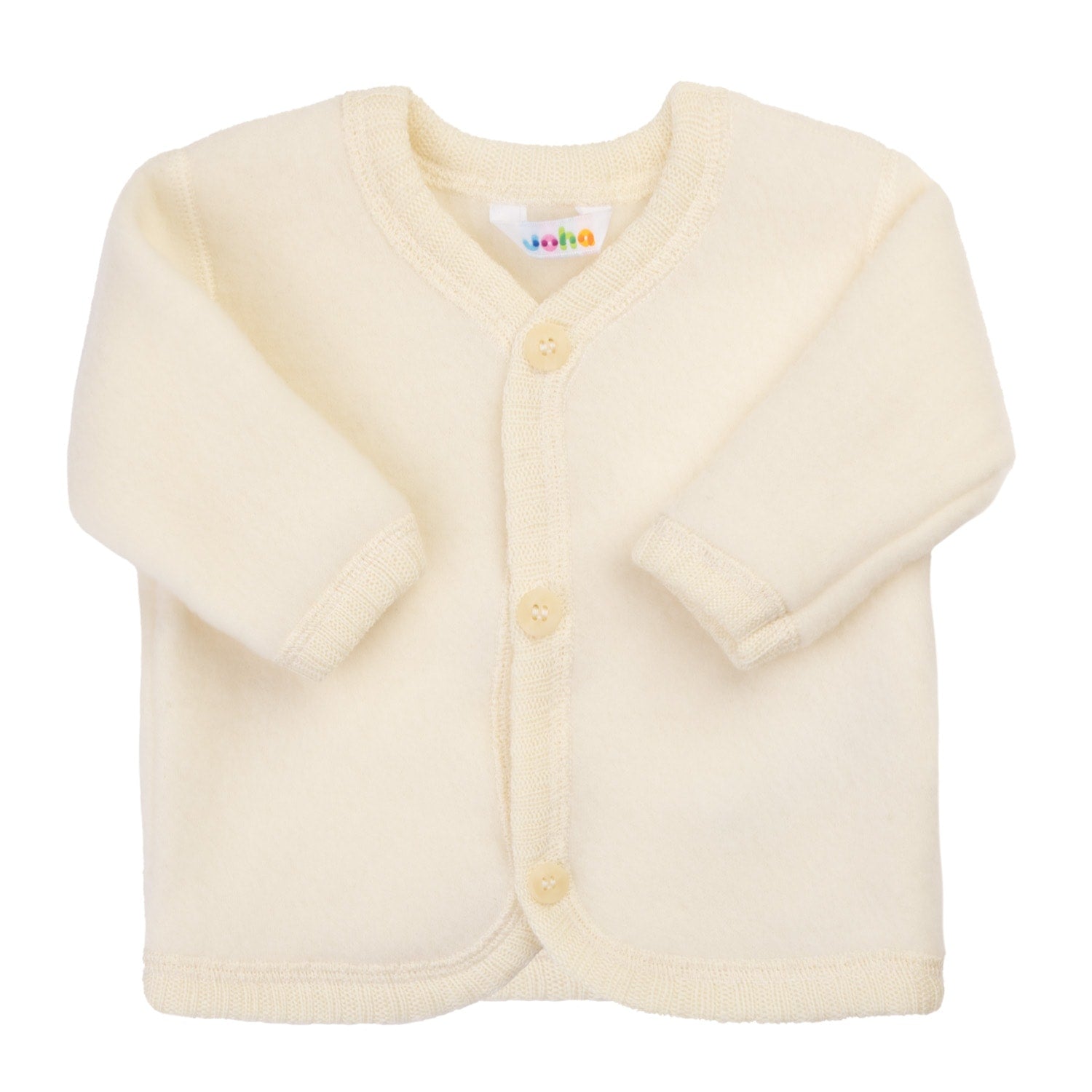 VESTJE VAN WOLFLEECE - NATUREL