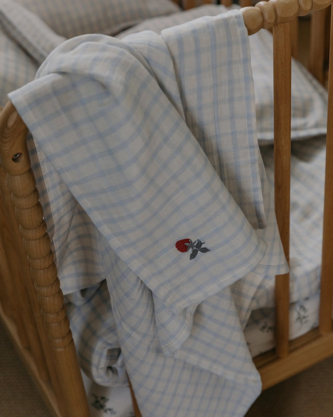 HYDROFIELE DOEK - GINGHAM SKY BLUE