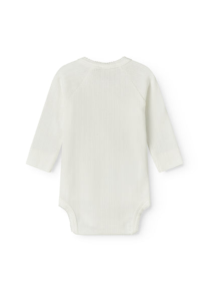 BELITA ROMPER MODAL POINTELLE - GENTLE WHITE