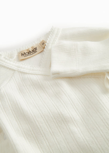 BELITA ROMPER MODAL POINTELLE - GENTLE WHITE