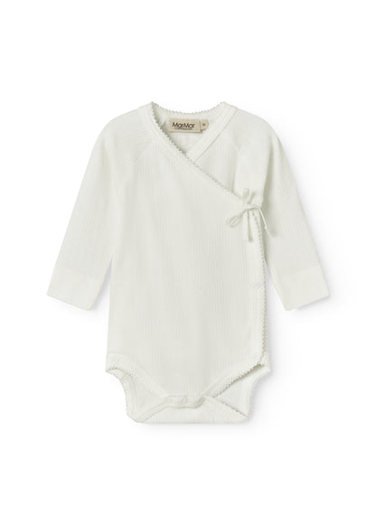 BELITA ROMPER MODAL POINTELLE - GENTLE WHITE