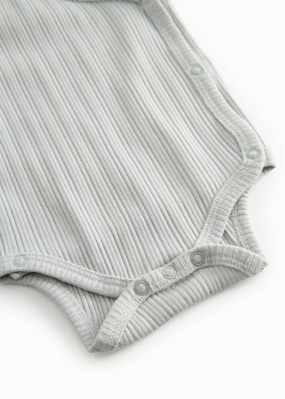 BELITO ROMPER MODAL RIB - MORNING DEW