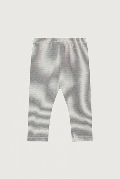 BABY LEGGING - GREY MELANGE/CREAM