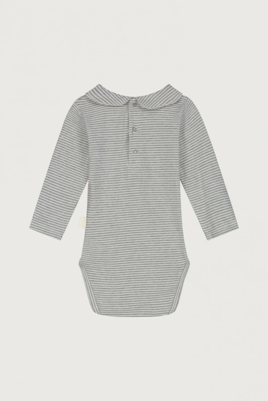 ROMPER MET KRAAG - GREY MELANGE/CREAM