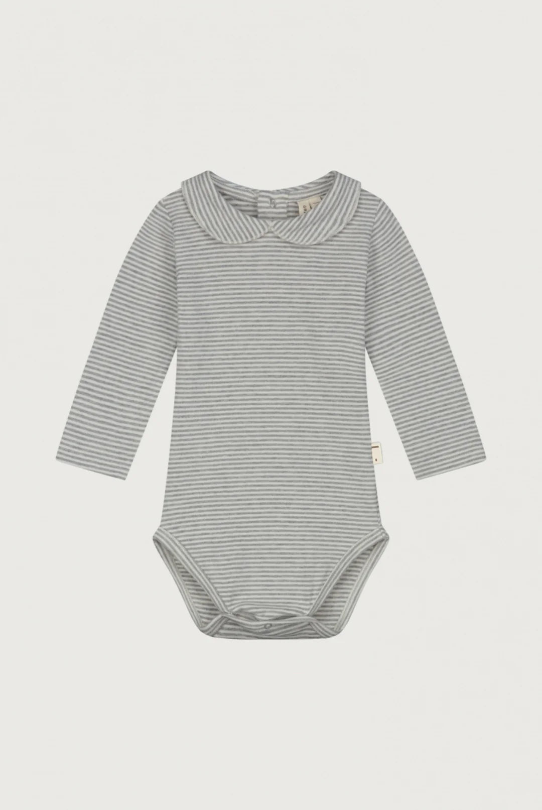 ROMPER MET KRAAG - GREY MELANGE/CREAM
