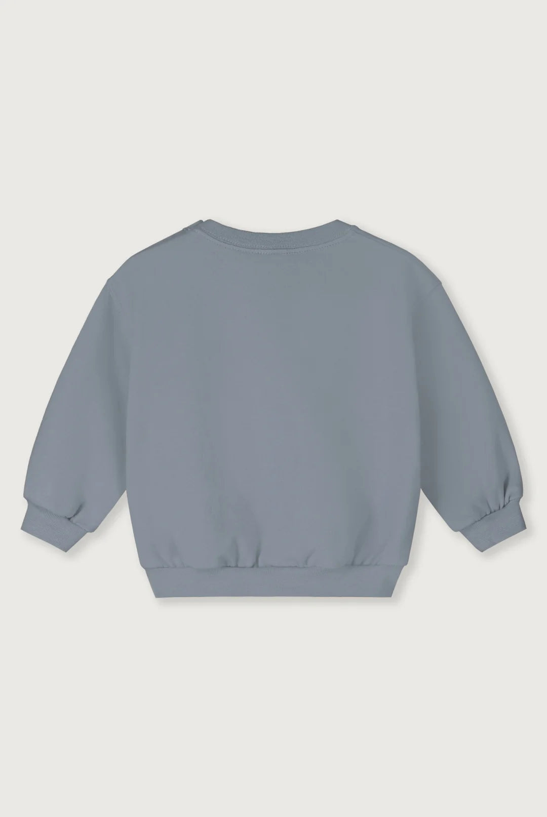 BABY DROPPED SHOULDER SWEATER - STONE GRAY