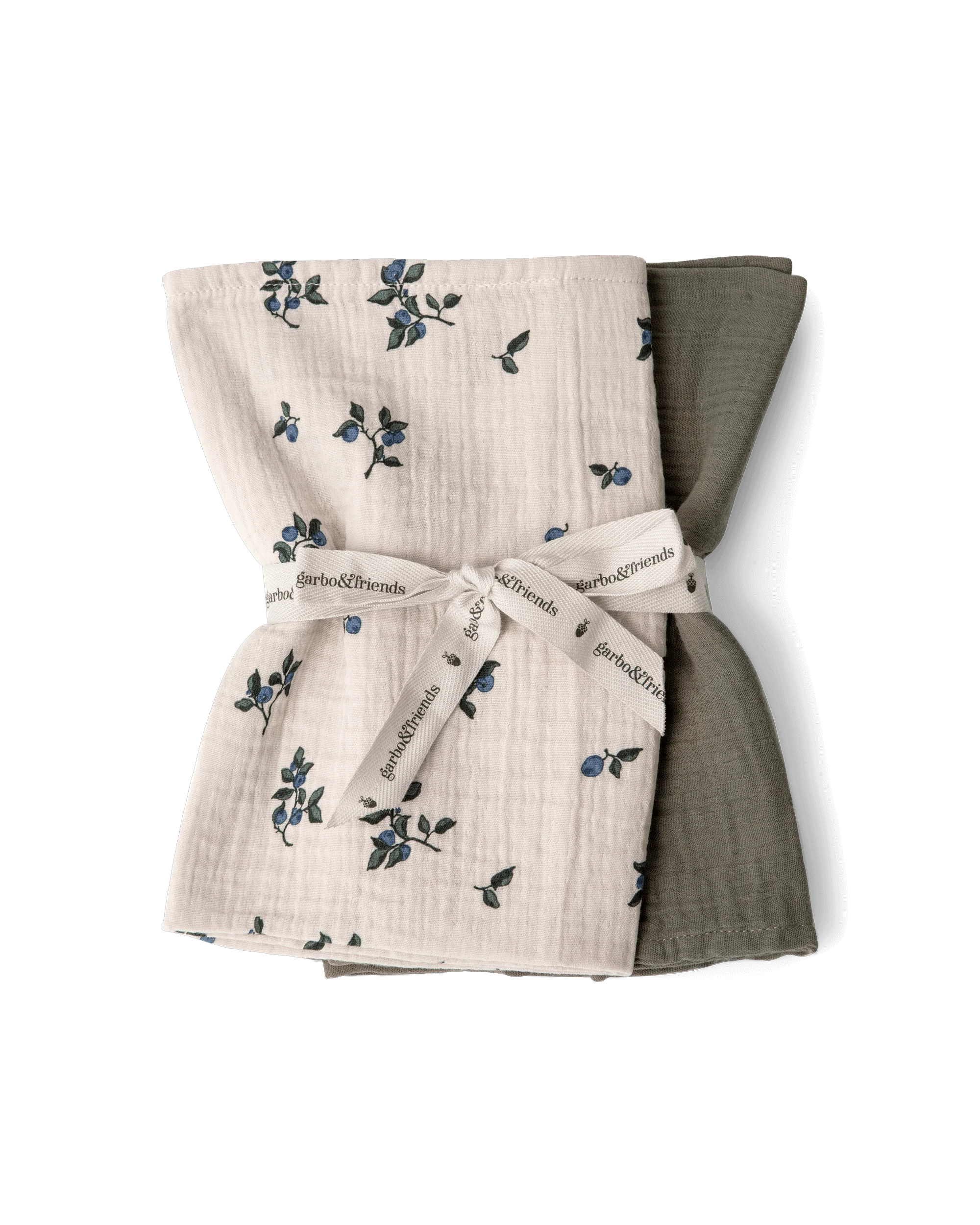 HYDROFIELE DOEK - SET VAN 2 BLUEBERRY