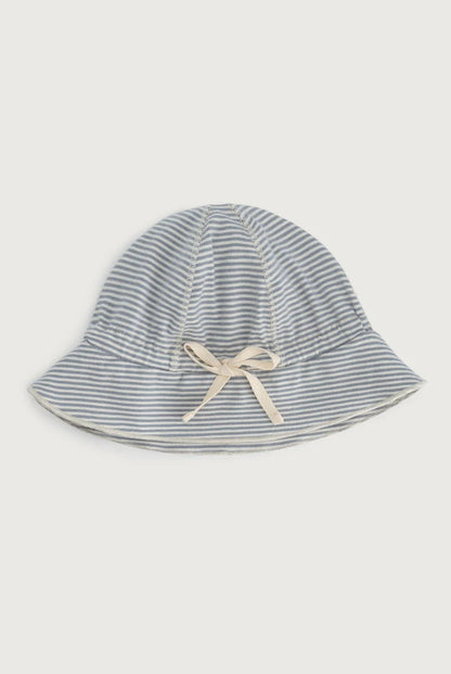 ZONNEHOEDJE - STONE GREY/CREAM