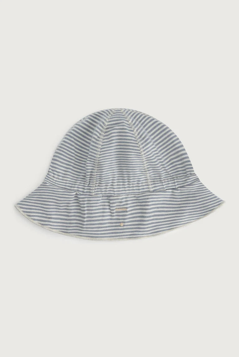 ZONNEHOEDJE - STONE GREY/CREAM