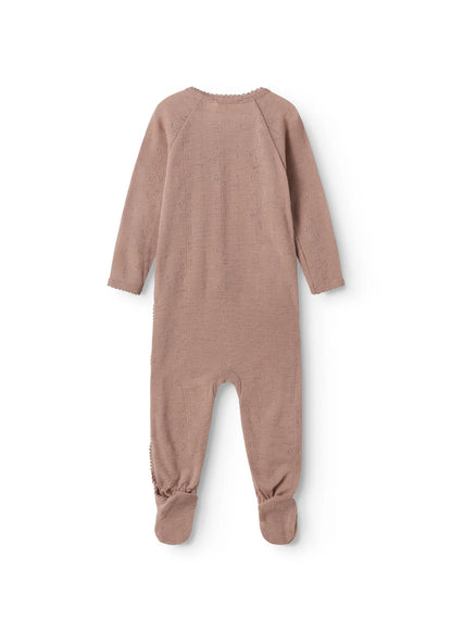 RUBETTA WOOL POINTELLE PAKJE - BURNT ROSE