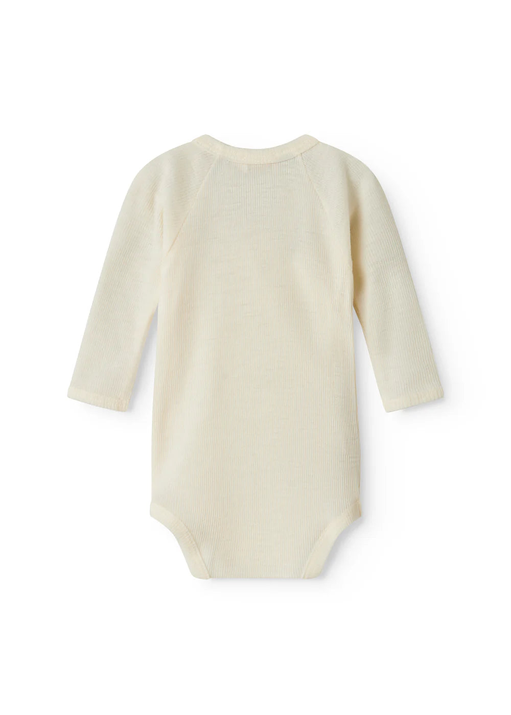BELITA ROMPER WOOL RIB - NATURAL