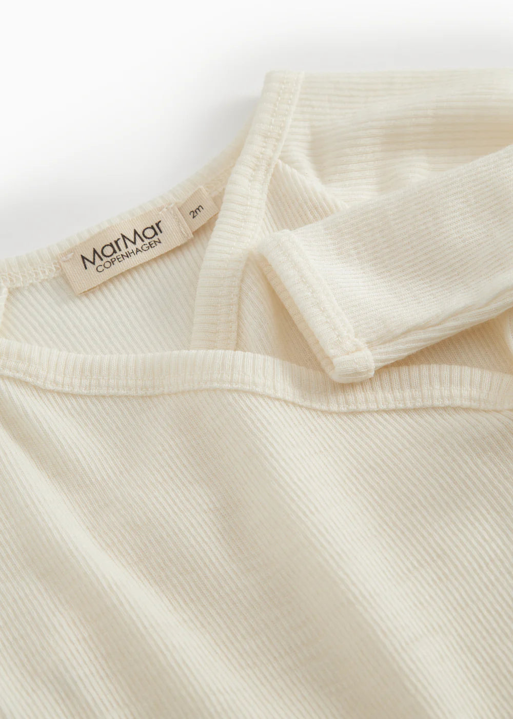 BELITA ROMPER WOOL RIB - NATURAL