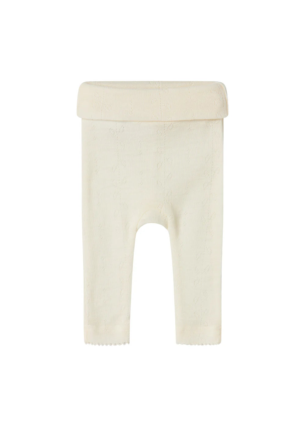 PIVA WOOL POINTELLE BROEKJE  - NATURAL