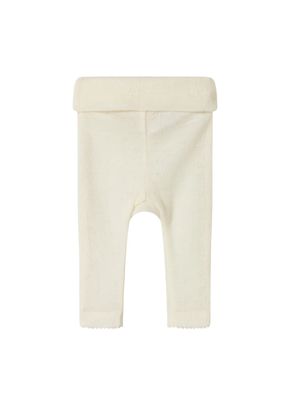 PIVA WOOL POINTELLE BROEKJE  - NATURAL