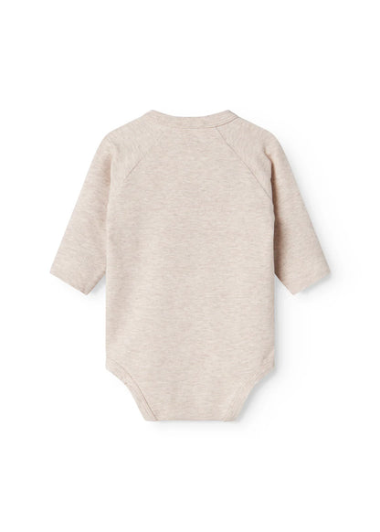 BELITA ROMPER MODAL - LIGHT BEIGE MELANGE