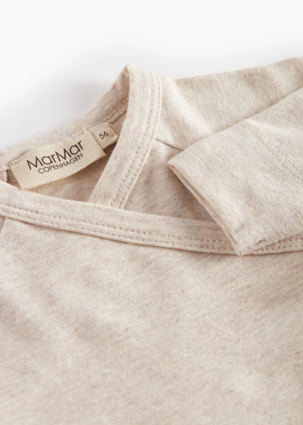 BELITA ROMPER MODAL - LIGHT BEIGE MELANGE