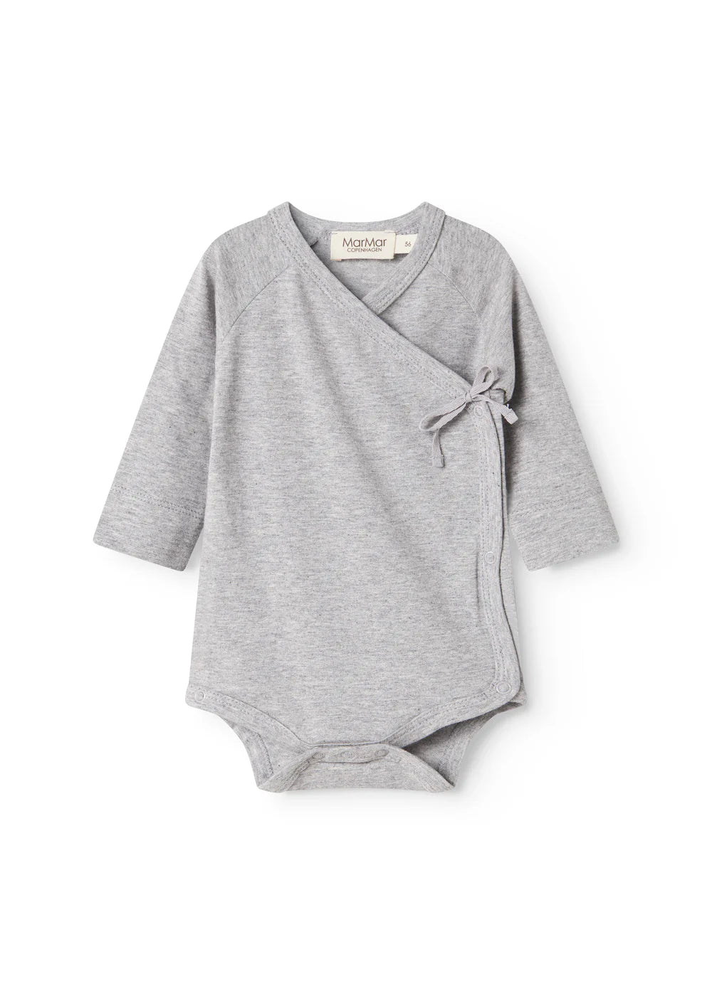 BELITA ROMPER MODAL - LIGHT GREY MELANGE