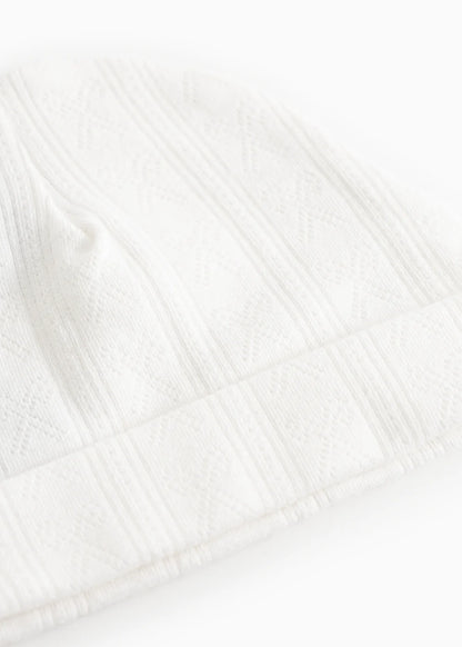 AIKO MUTSJE MODAL POINTELLE NEWBORN - OFF WHITE