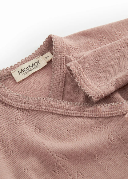 RULA WOOL POINTELLE PAKJE - BURNT ROSE