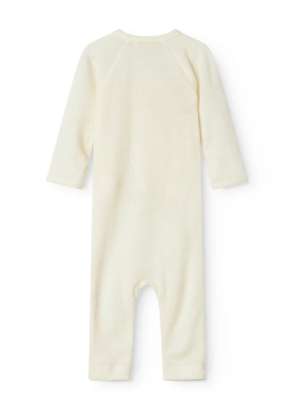 RULA WOOL RIB PAKJE - NATURAL