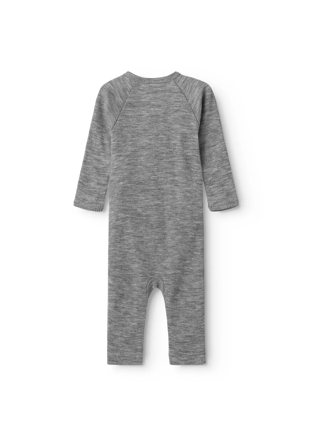 RULA WOOL RIB PAKJE - GREY MELANGE