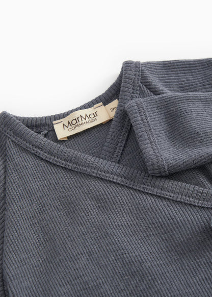 RULA WOOL RIB PAKJE - RAINSTORM