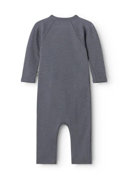 RULA WOOL RIB PAKJE - RAINSTORM