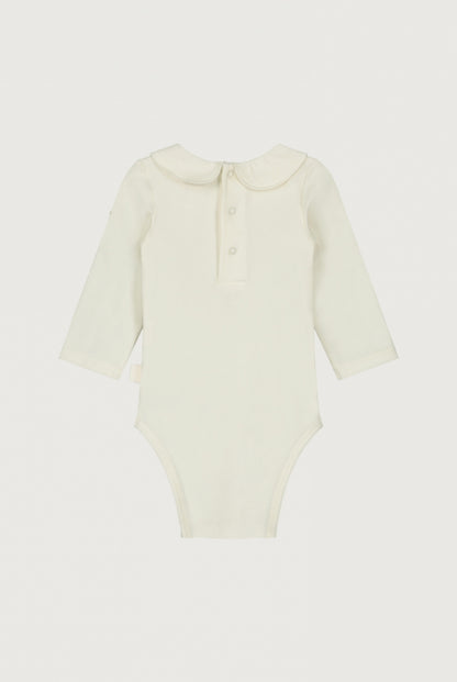 ROMPER MET KRAAG - CREAM