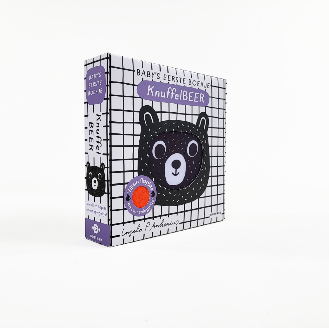 KNUFFELBEER - STOFFEN BOEKJE