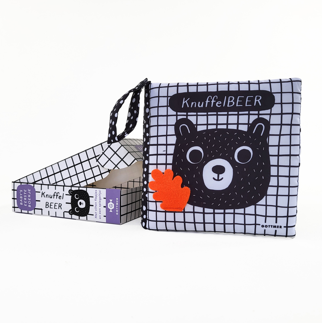 KNUFFELBEER - STOFFEN BOEKJE