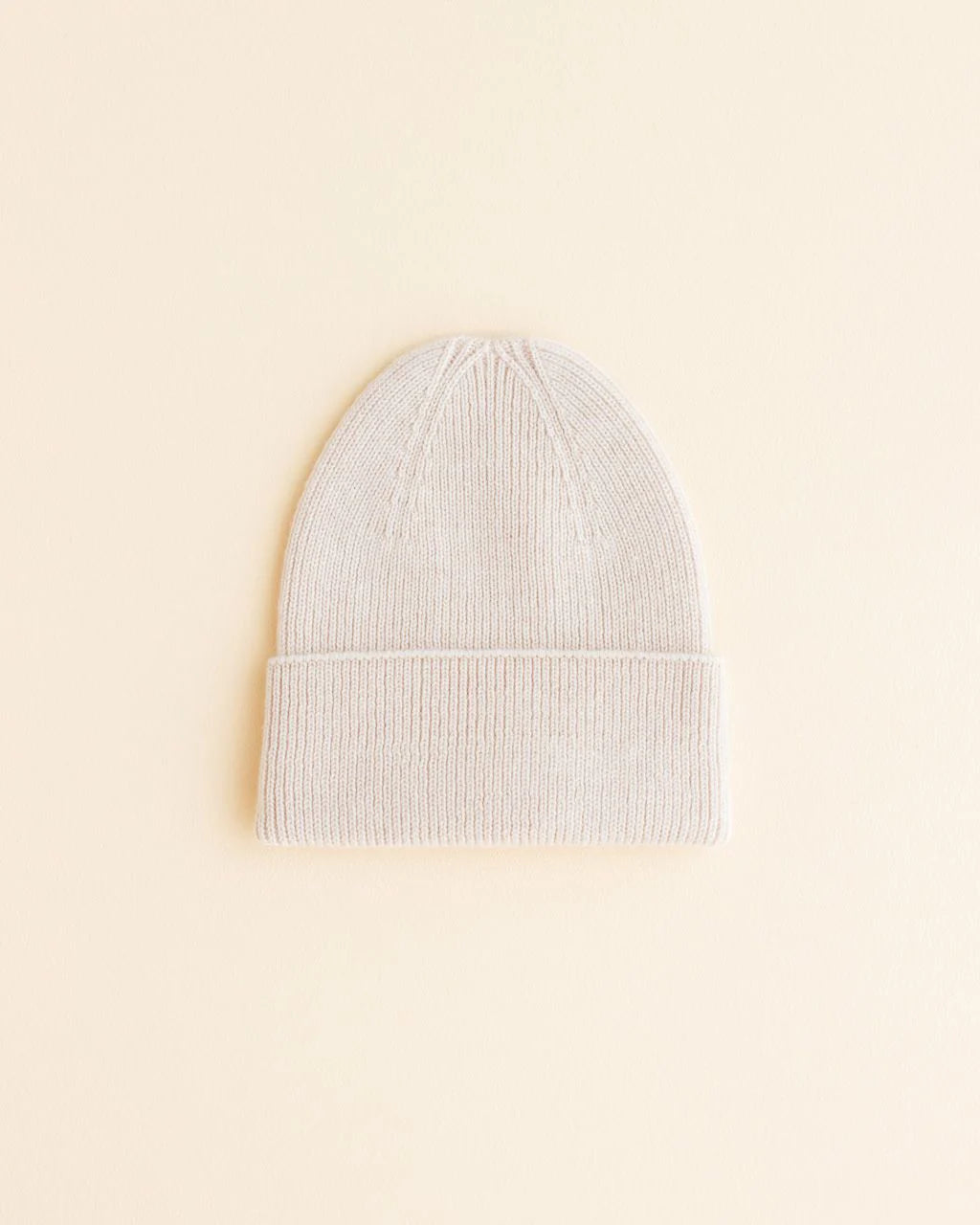 FONZIE NEWBORN BEANIE - CREAM